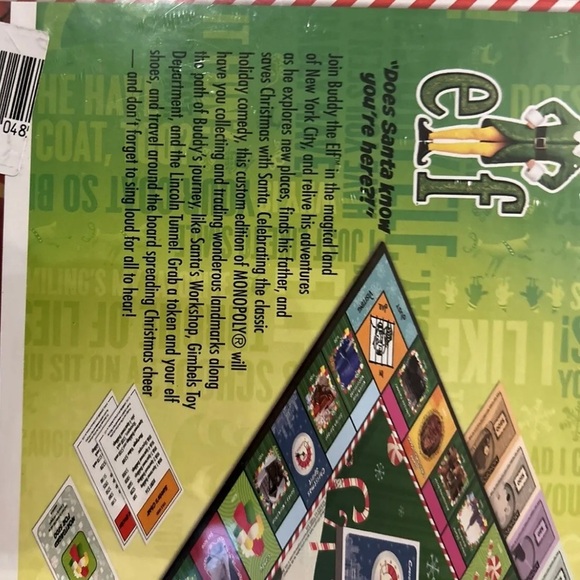 Monopoly Buddy The Elf Christmas Movie Board Game - NEW SEALED - Picture 7 of 8